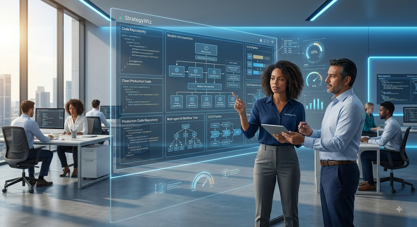 Cross-functional engineering team working in a Global Capability Center
